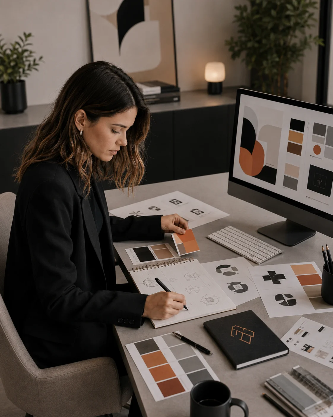 Branding estratégico para crear una identidad visual profesional
